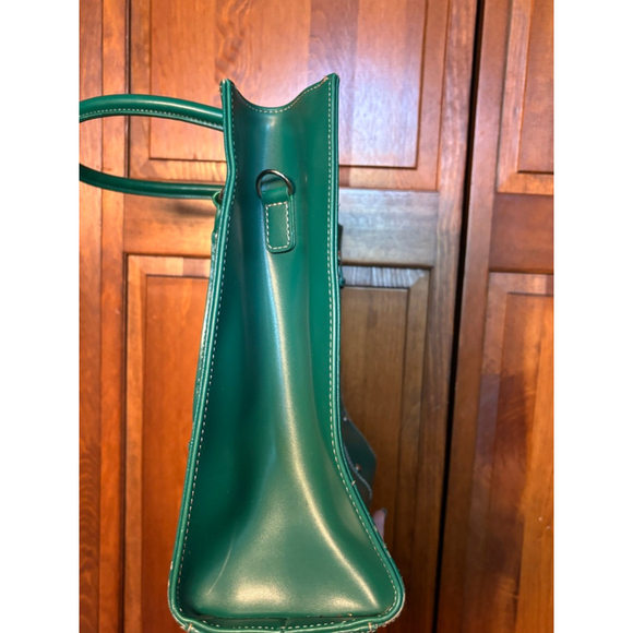 Wilsons Leather All-in-One Tote Satchel Shoulder Bag Structured Emerald Green
OS - Picture 7 of 12